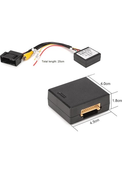 Rgb To (Rca) Av Cvbs Sinyal Dönüştürücü Dekor Kodlayıcı Kutusu Adaptörü Fabrika Arka Görünüm Kamerası Tiguan Golf 6 Passat cc (Yurt Dışından) fırsatları