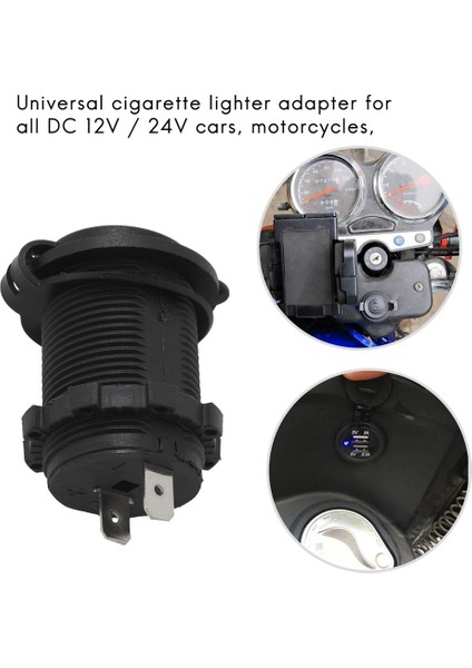 2x Daha Hafif Distribütör 12V Araba Çığları Çakmak Adaptör Soketi (Yurt Dışından) modelleri