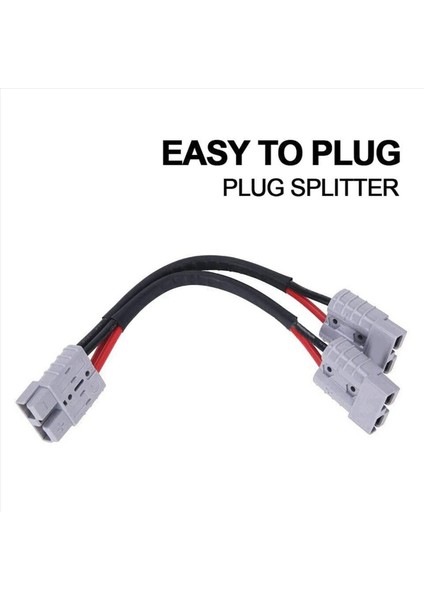 Anderson Fiş Konnektörü Için 3x 50A Çift Y Adaptör Pil Güç Konektörü Forklift Güç Fiş Konektörü 6 mm Kablolu (Yurt Dışından) indirimleri