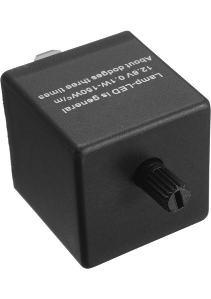 2x 12V 3 Pin LED Ayarlanabilir Araba Flaşör Flaş Rölesi Dönüş Sinyali Işığı Göstergesi (Yurt Dışından) modelleri