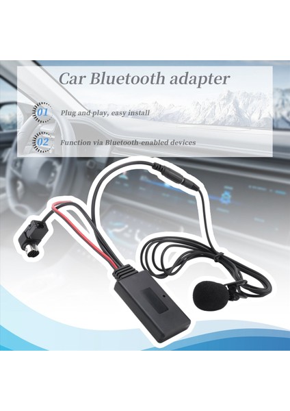 Araba Bluetooth Aux Adaptörü Kablosuz Ses Telefon Çağrı Alpin KCA-121B Aı-Net CDA-9857 CDA-9886 (Yurt Dışından) fırsatları