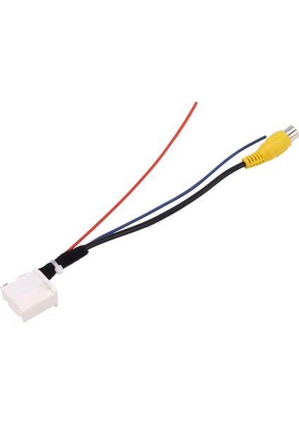 16 Pin Araç Arka Görünüm Kamera Adaptör Kablosu Park Parkı Yedekleme Kamera Video Kablosu Adaptör Gezinme DVD Ters Kamera Adaptör Kablo Fişi Toyota Camry 7th Için (Yurt Dışından)