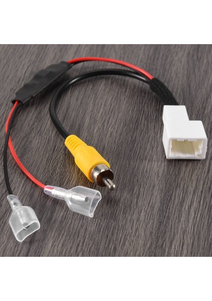 4 Pin Araç Ters Kamera Tutma Kablo Kablo Demeti Kablosu Fiş Adaptör Bağlayıcı Toyota Için Uygun (Yurt Dışından) modelleri