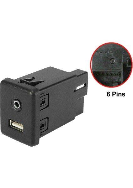 Opel Vauxhall Insignia Için A Gmc Chevrolet Buick Audio Yardımcı Aux Jack USB Şarj Port Modül Soketi 13599456 (Yurt Dışından) modelleri
