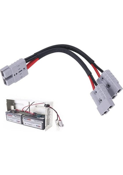 Anderson Fiş Konnektörü Için 50A Çift Y Adaptör Pil Güç Konnektörü Forklift Güç Fiş Konektörü 6mm Araç Kablosu (Yurt Dışından) modelleri