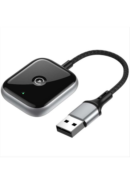 2 Aradan 1 Kablosuz Carplay Adaptörü Kablosuz Adaptör Arabası Aı Kutusu Fiş ve Oynat Mini Araba Oyun Adaptörü Siyah (Yurt Dışından)