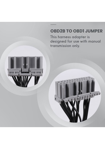 Honda Civic 1999-2000 Için OBD2B-OBD1 Ecu Dönüşüm Kablo Dairesi Adaptör Hattı (Yurt Dışından) fırsatları