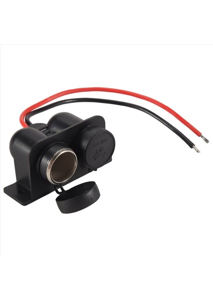 Çığ Soket 12V Su Geçirmez Çift Güç Fiş Çıkışı Araba Motosiklet Scooter Tekne Atv Rv (Yurt Dışından) fiyatları