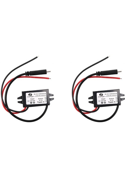2x Szwengao 12V 24V - 5V 3A Adım Dc Dc Dc Dc Dönüştürücü Regülatör 12 Volt - 5 Volt 15W Buck Güç Kaynağı (Yurt Dışından)