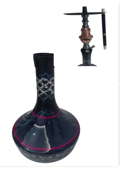 Bavul Çantalı Fügüranlı Nargile Takımı + Kilitli Sistem + Bavul Çantalı + Gizli Tahliye+Üstün Performans+Bol.duman+Ful.set.tam Takım.