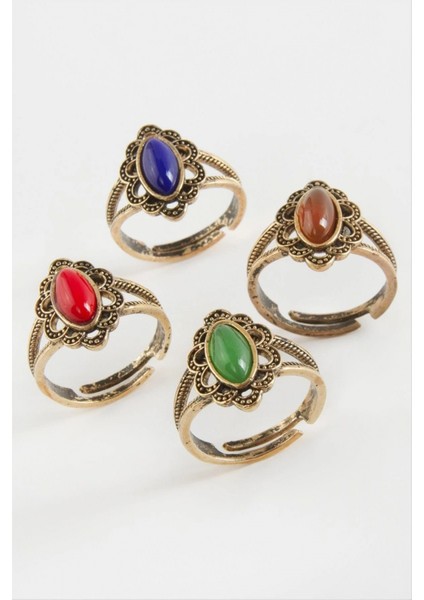 Taşlı Otantik Yüzük