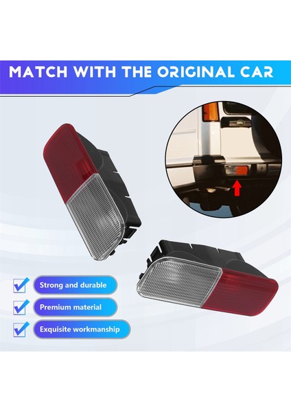 1paır Arka Tampon Reflektör Dönüş Sinyal Göstergesi Fren Lambası Fren Ters Lamba Land Rover Keşif 2 XFB000720 (Yurt Dışından) indirimleri