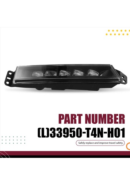 Sol Ön Tampon Sis Lambası Gündüz Farı 33950-T4N-H01 (Yurt Dışından) indirimleri