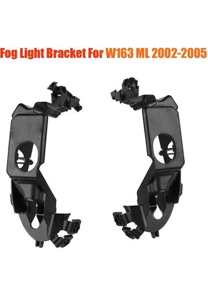 1paır Ön Sol+Sağ Sis Lambası Braket Çerçevesi Mercedes Benz W163 ML320 ML500 ML350 02-05 1638201212,1638201112 (Yurt Dışından) fiyatları
