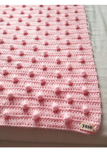 Tığ Işi Bubble Bebek Battaniyesi – Yumuşak modelleri