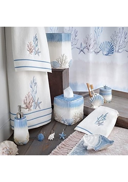 Soyut Coastal Diş Fırçası Tutucu, Çok Renkli