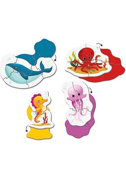 Moje Pierwsze Puzzle Sea Life