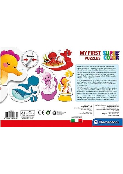 Moje Pierwsze Puzzle Sea Life modelleri