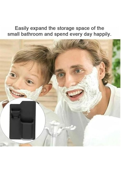 Diş Fırçası Tutucu, Silikon Elektrikli Diş Fırçası ve Diş Macunu Organizatörü, Kendinden Yapışkanlı Banyo Duş Saklama Ünitesi fiyatları