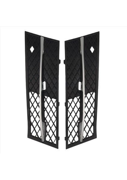 2pcs Araba Önü Alt Tampon Izgara Izgara Sisli Izgara Kapağı Bmw 5 Serisi F10 / F11 Sedan / Vagon 2010-2013 (Yurt Dışından) fiyatları