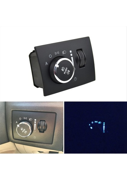 68189157AA Ön ve Arka Sis Anahtarı Far Anahtarı Düğmesi Chrysler 300C Jeep Grand Cherokee (Yurt Dışından) fırsatları
