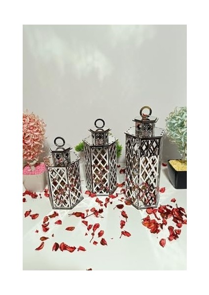 Veher Gümüş Dekoratif Mumluk modelleri