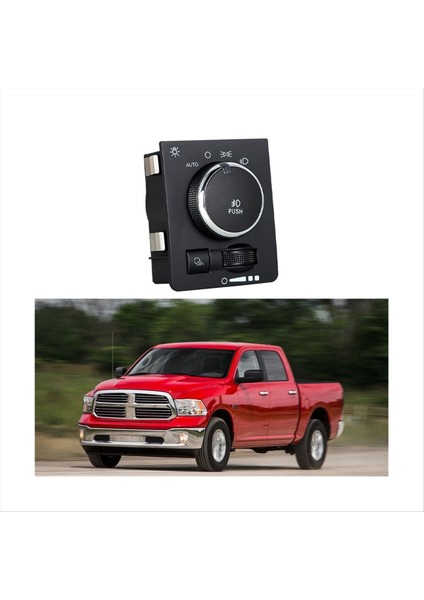 Kafa Işık Lambası Anahtarı Sis Lambası Anahtarı 68146507AA Ram Için 1500 2500 3500 4500 5500 Dodge Ram 1500/2500/3500 Pikap (Yurt Dışından) modelleri