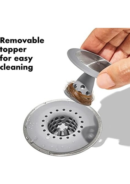 Lavabo Süzgeci - Paslanmaz Çelik modelleri