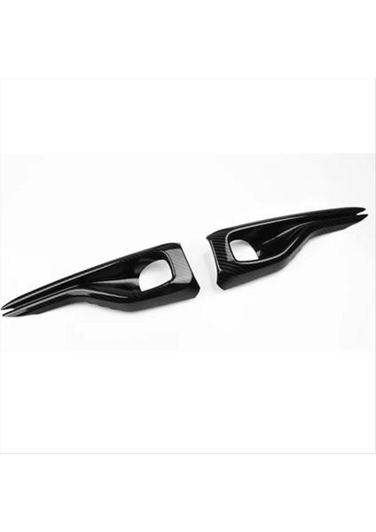 Araba Stil Sisi Fog Found Kapağı Sis Lambası Kaş Trim Şeritler Ford Focus Mk4 2019+, Karbon Fiber Desen (Yurt Dışından) fiyatları