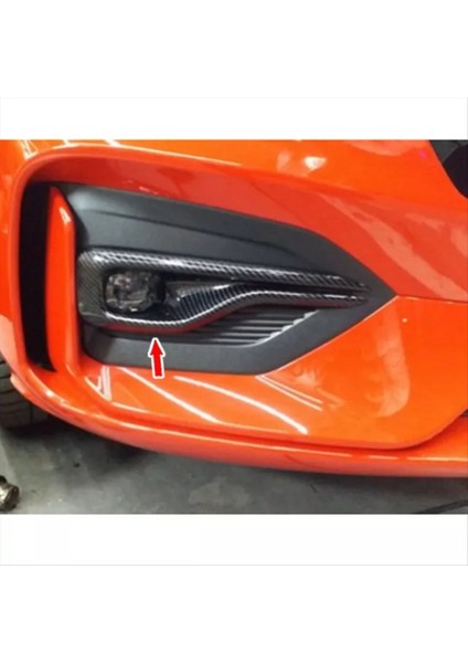Araba Stil Sisi Fog Found Kapağı Sis Lambası Kaş Trim Şeritler Ford Focus Mk4 2019+, Karbon Fiber Desen (Yurt Dışından) fırsatları