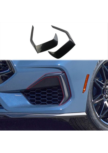 Ford Mustang 2024 Gt/gt Premium Için Karbon Fiber Ön Tampon Izgara Kapak Trim Aksesuarları (Yurt Dışından) indirimleri