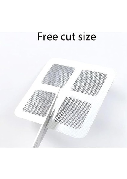 Lavabo Gider Süzgeci, Yapışkanlı Tül Filtre, 10&apos;lu Paket, Saç ve Atık Önleyici fiyatları