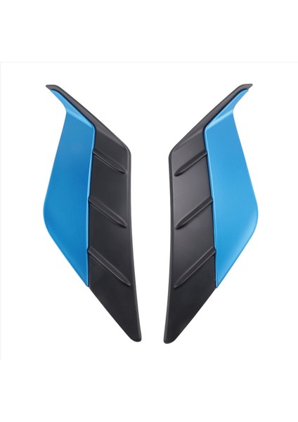 Toyota Corolla Cross 2020 2021 Abs Chrome Mavi Arka Sis Lambası Çerçeve Kapak Dışar Garnitür (Yurt Dışından)