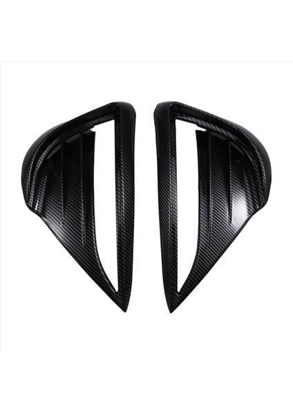 Sis Lambası Rüzgar Bıçağı Spoiler Bıçağı Tesla Model Y 2021-23 Ön Sis Koruyucu Kapak Abs Dekorasyon B (Yurt Dışından)