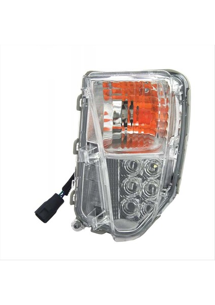 Sol Ön Sis Lambası LED Dönüş Sinyali Işığı W/ampul 81521-47060 Prius 2012-2015 Gündüz Park Lambası Amber+Beyaz (Yurt Dışından) indirimleri
