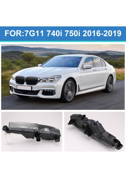Bmw 7G11 740I 750I 2016-2019 Gündüz Koşu Işıkları Ön Tampon Işıkları Gündüz Koşu Işıkları 63177342953 Sol (Yurt Dışından) indirimleri