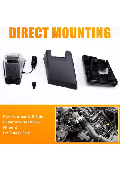 Gösterge Lambası Kiti Volvo Kamyonlar Için Çerçeve Yedek Parçaları ile Dönüş Sinyali Işığı Fmx Sol Taraf 82446494 84139927 (Yurt Dışından) fırsatları