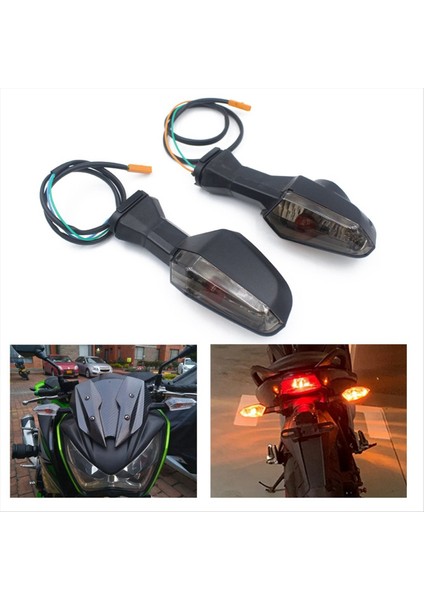 Kawasaki Ninja 250 300 600 Z1000 Er-6n, B Için Motosiklet Ön ve Arka Turn Sinyal Işık Göstergesi Yıkıcı (Yurt Dışından) fiyatları