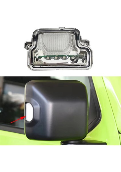 1 Çift Araba, Kanat Kapısı Dikiz Yan Aynası, Jeep Wrangler Için Jl 2018-2023 (Yurt Dışından) indirimleri