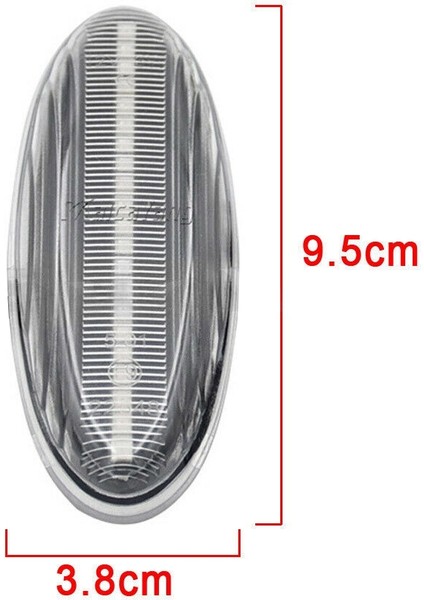 Araba Yan Marker Işık LED Turn Sinyal Işığı Mazda B2500 Kamyonet Için 323 Tabrute Protege Astina 1998-2001, A (Yurt Dışından) fırsatları