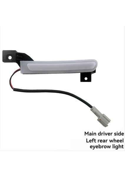 Chery Jetour Gezgin T2 Araba Çarkı Kaş Lambası Modifikasyonu Sol ve Sağ Ön Tekerlek Kaş Lambası Arka Sağ (Yurt Dışından) indirimleri