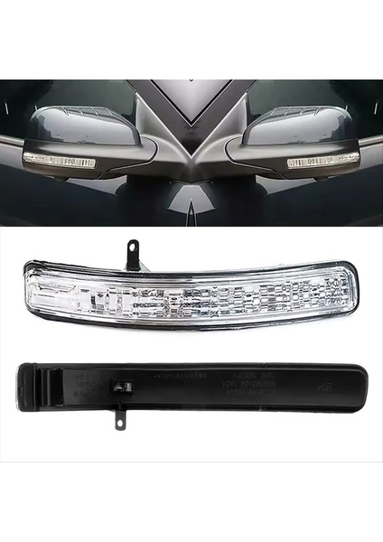 LED Yan Dikiz Aynası Dönüş Sinyal Lambası Ford Explorer Için Uygun 2011-2019 BB5Z-13B375-A, BB5Z-13B374-A (Yurt Dışından) modelleri