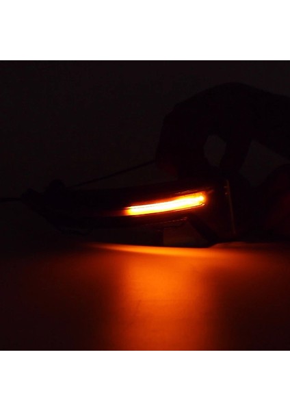 2 Adet LED Yan Ayna Lambası Yan Dikiz Dinamik Dönüş Sinyal Işıkları Vw Tiguan Mk2 2017-2019 Için (Yurt Dışından) fırsatları