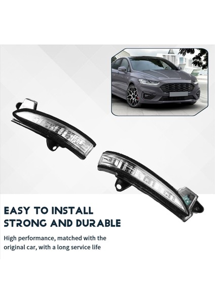 Dönce Yan Lamba Dikizle Ayna Sinyali Yanıp Sönen Flaşör Işığı Ford Mondeo Fusion 2013 -2020 Abd Sürümü (Yurt Dışından) fırsatları