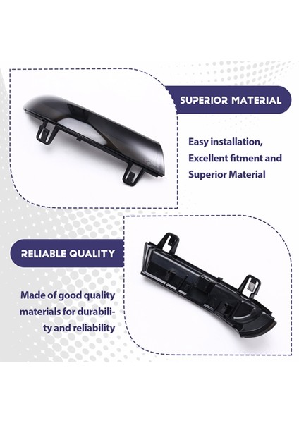 Araba Dikiz Aynası Lambası Dinamik Dönüş Sinyali Işıkları LED Göstergesi Vw Golf 5 Eos Jetta Passat Sharan Için (Yurt Dışından) fırsatları