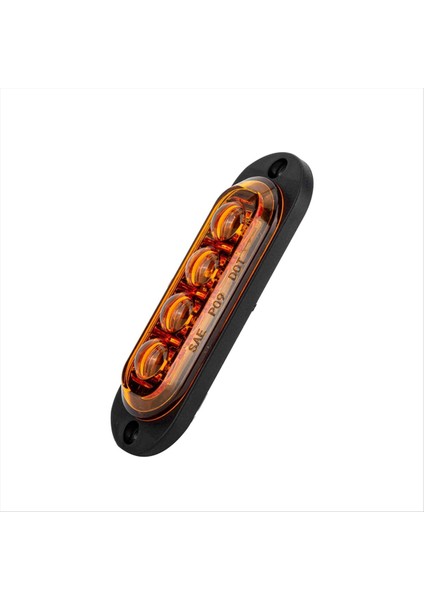 10PCS 12V-24V 4led Araba Yan Işaretleri Işıklar Dönüş Sinyal Işıkları Yan Gösterge Işıkları Römorklar Için Arka Lambalar Sarı (Yurt Dışından) fırsatları
