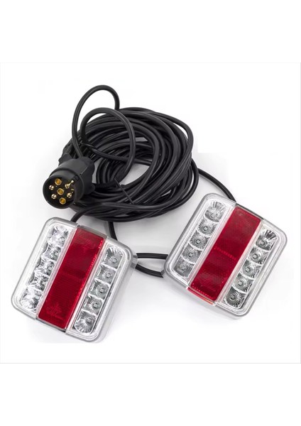 12V 10M Evrensel Arka Çekme Lambası 7 Pinli Fren Lambası Sinyal Lambası (Yurt Dışından)
