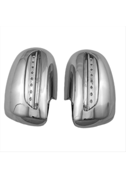 Toyota Corolla Yaris 2008-2011 Için LED Turn Sinyal Işıkları ile Araba Ters Ayna Kabuğu (Yurt Dışından)