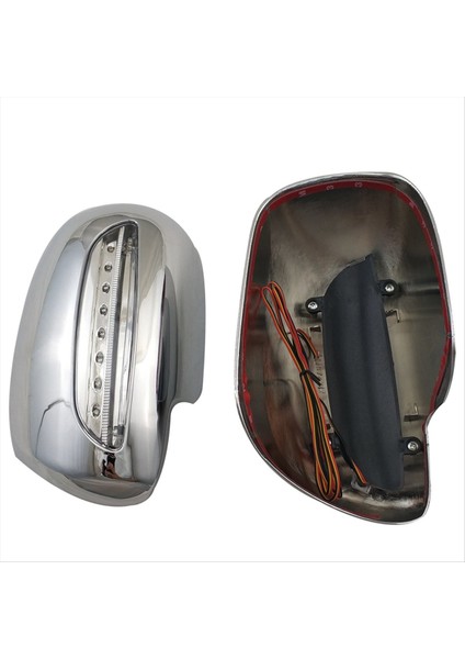 Toyota Corolla Yaris 2008-2011 Için LED Turn Sinyal Işıkları ile Araba Ters Ayna Kabuğu (Yurt Dışından) modelleri