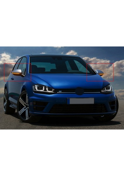 Vw Golf Mk7 Gtı R Touran Için Dinamik LED Kanat Ayna Göstergesi Gelişmiş Görünürlük (Yurt Dışından) fırsatları